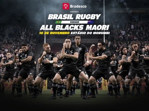Seleção Brasileira de Rugby receberá All Blacks Maori no Morumbi. Pré-venda de ingressos inicia dia 20 de agosto