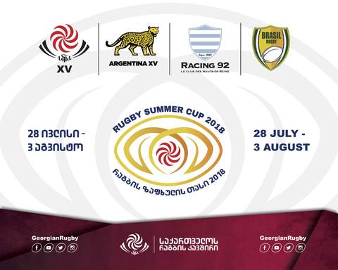 Seleção Brasileira de rugby XV é convidada para participar de torneio na Europa