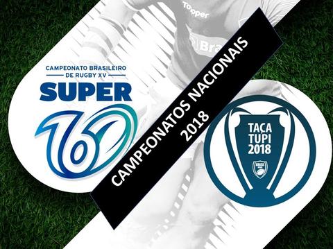 Brasil Rugby lança novos hotsites para o Super 16 e Taça Tupi 2018