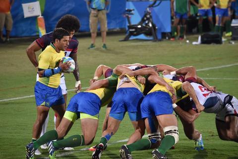 Brasil estreia no rugby masculino com casa cheia