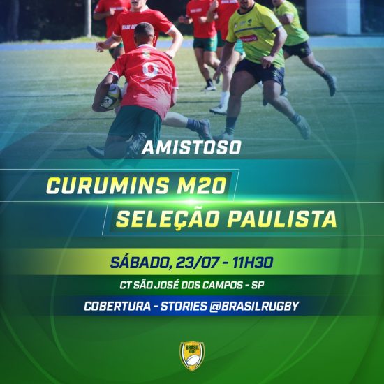 Sábado tem amistoso no CT: é Curumins contra Seleção Paulista!