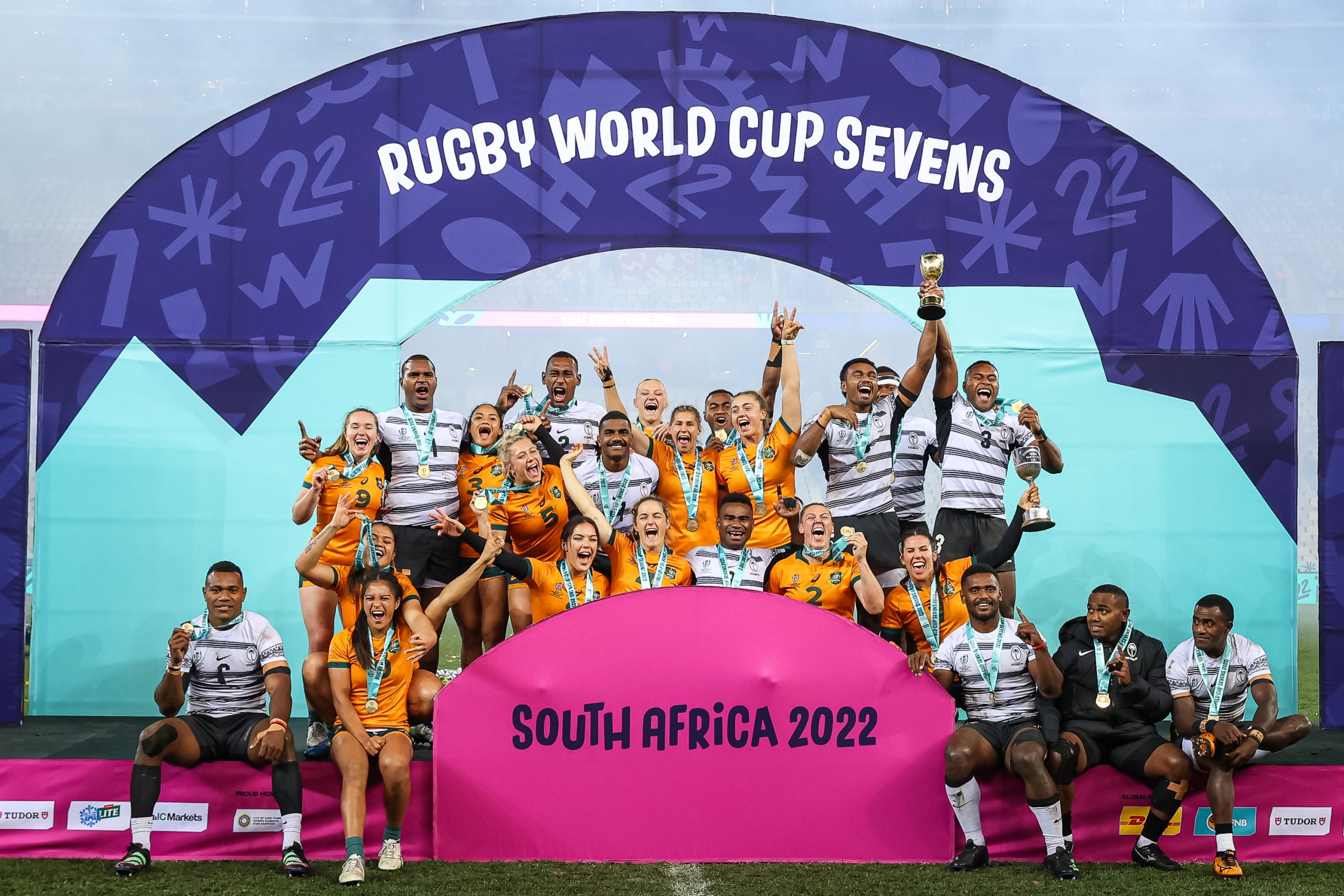 Austrália e Fiji são as campeãs da Copa do Mundo de Rugby Sevens