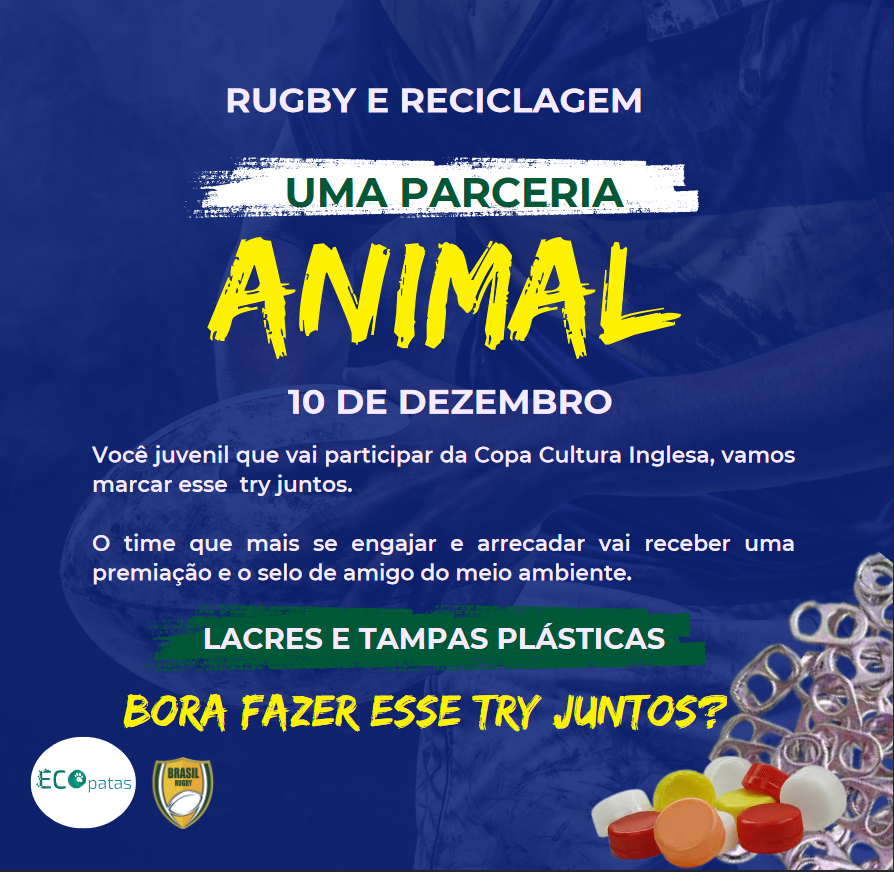 Rugby e Reciclagem: uma Parceria Animal