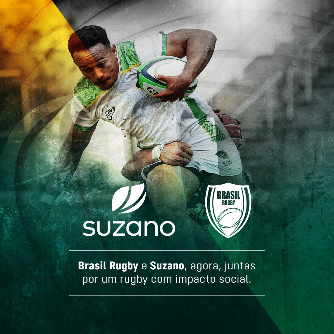 Suzano é a nova apoiadora do projeto  ‘’Vem pro Rugby’’, promovido pela CBRU