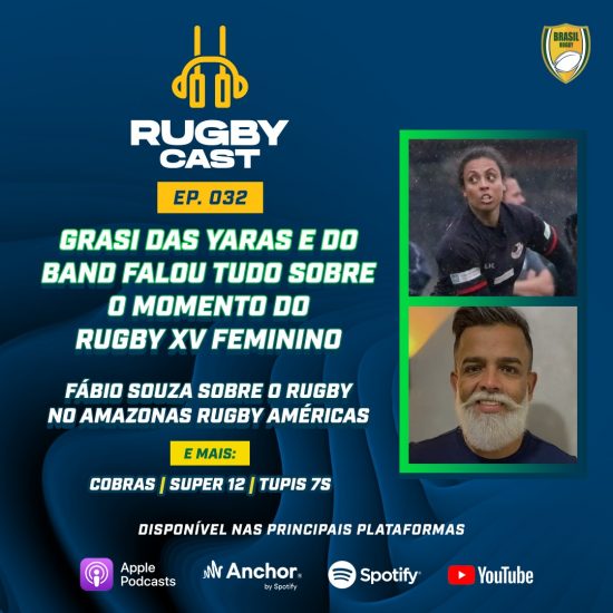 RugbyCast #32 com entrevistas de Yaras XV, BandUSP e GRUA!