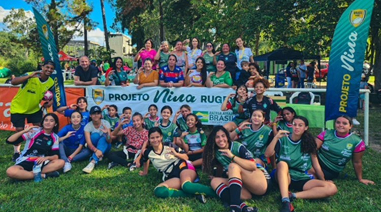 Festivais do Projeto Nina Rugby rolaram em parceria com o COB