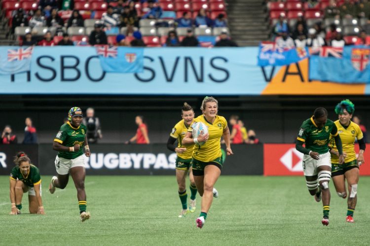 Brasil derrota África do Sul no rugby sevens feminino e iguala melhor marca da temporada: 8º lugar