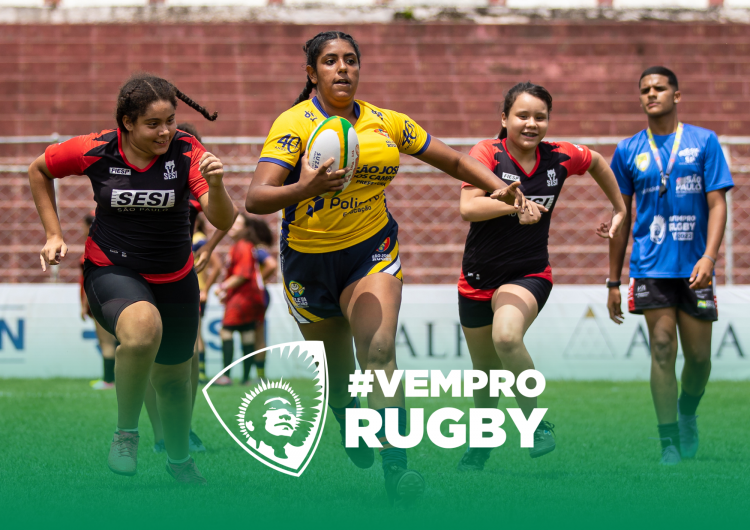 Parceria entre Vale e Confederação Brasileira de Rugby leva projeto “Vem pro Rugby” a Nova Lima (MG)