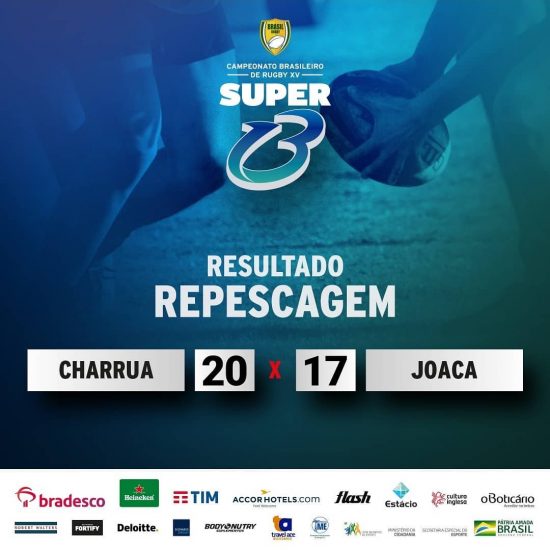 Charrua vence Joaca na repescagem Super 13/Taça Tupi e segue na elite para 2020