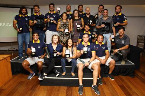 Brasil Rugby homenageia atletas que mais vestiram a camisa da Seleção Brasileira