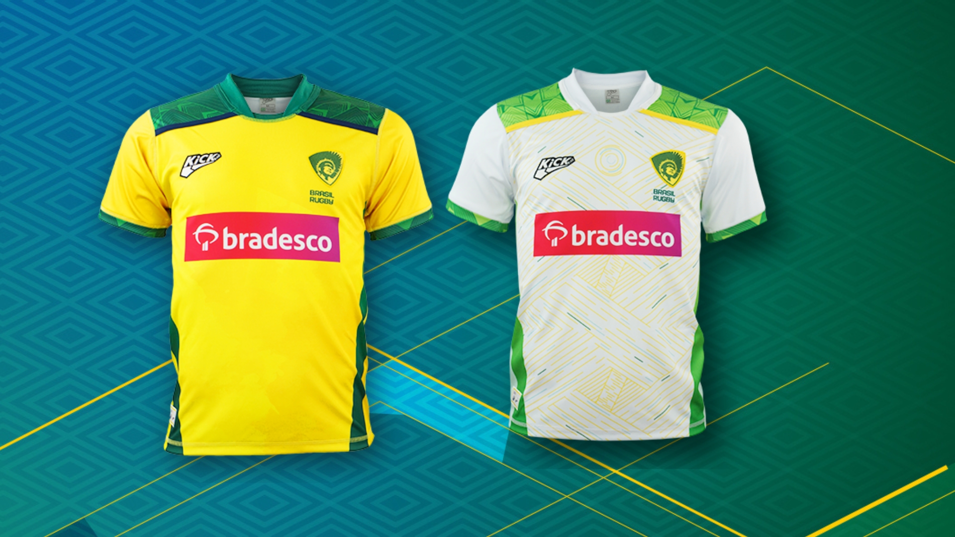 Equipamento de futebol para criança Brasil futebol 2018-2019 Home