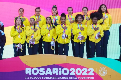 Yarinhas fazem estreia de ouro nos Jogos Sul-americanos da Juventude