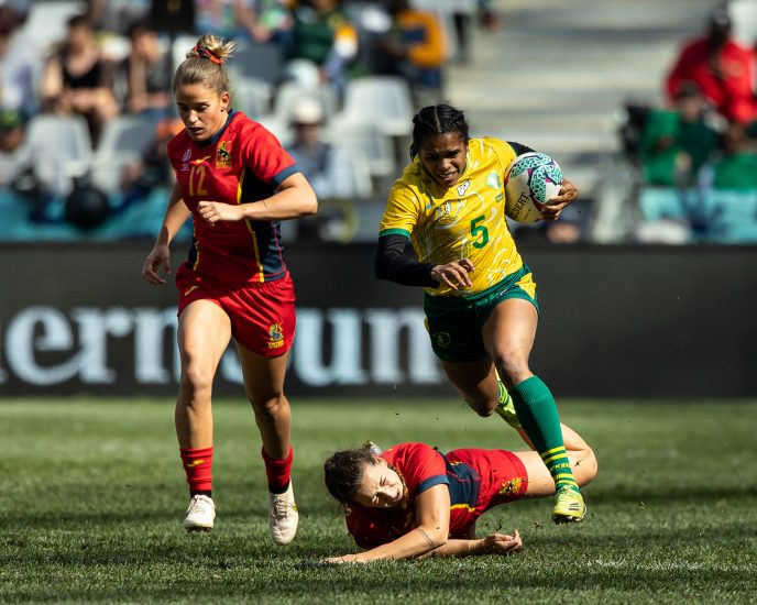 Brasil derrota Espanha e celebra o 11o lugar na Copa do Mundo de Rugby Sevens