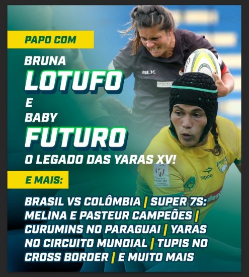 RugbyCast ep. 13: Bruna Lotufo e Baby Futuro falam das Yaras XV!