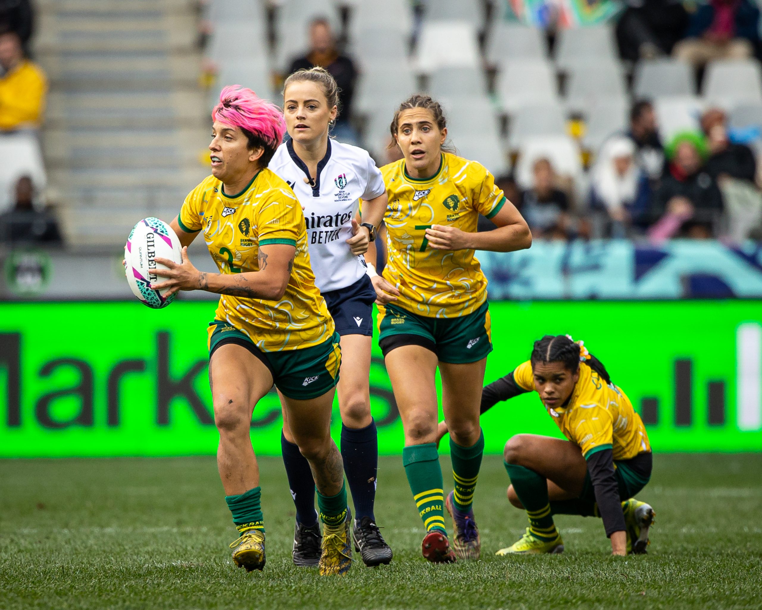 Brasil encara a 2a etapa do Circuito Mundial de Rugby Sevens na África do Sul entre sexta e domingo