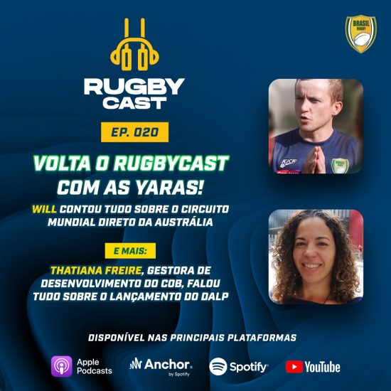 RugbyCast voltou! E com tudo sobre as Yaras direto da Oceania