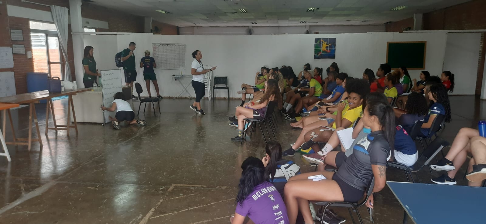 Yarinhas têm camp na Academia de São José dos Campos