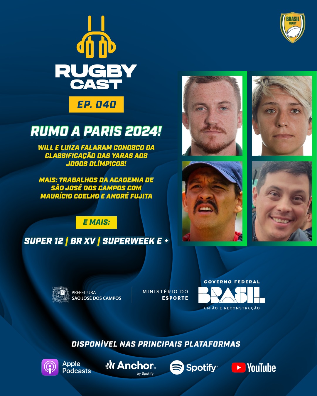 RugbyCast #40 – Rumo a Paris 2024!