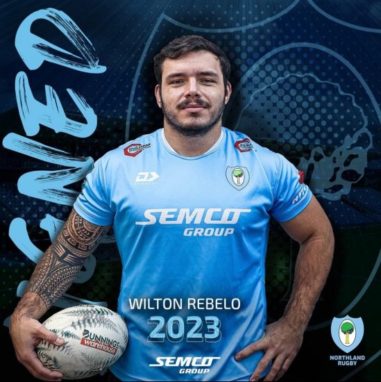 Wilton “Nelson” Rebolo se tornará primeiro brasileiro a jogar o Campeonato Neozelandês de Rugby