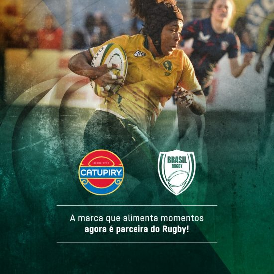 Catupiry® é a nova patrocinadora das Seleções Brasileiras de Rugby