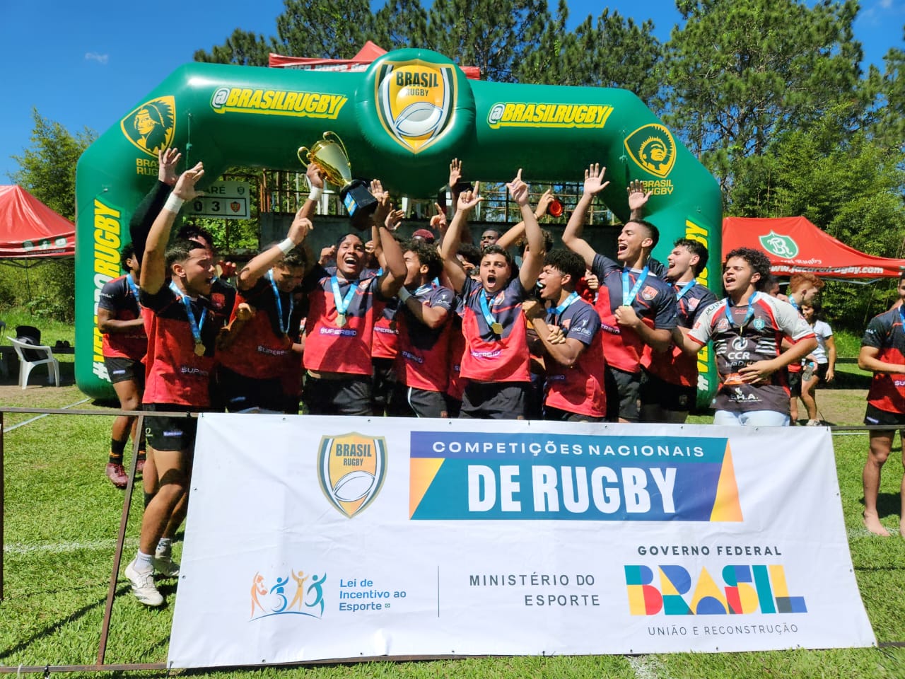 Seleção de São Paulo Vale é campeã brasileira M17 de rugby XV!