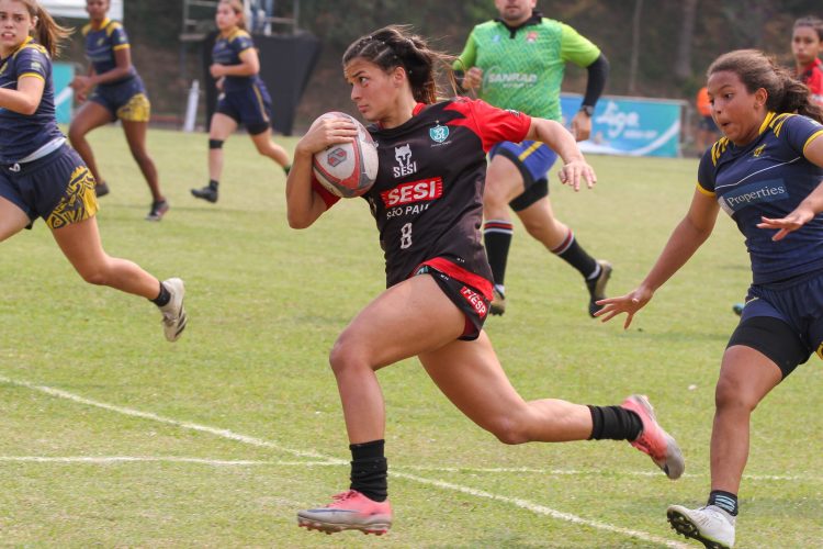 Liga SESI agita Presidente Epitácio (SP) com muito Rugby Sevens sub 15