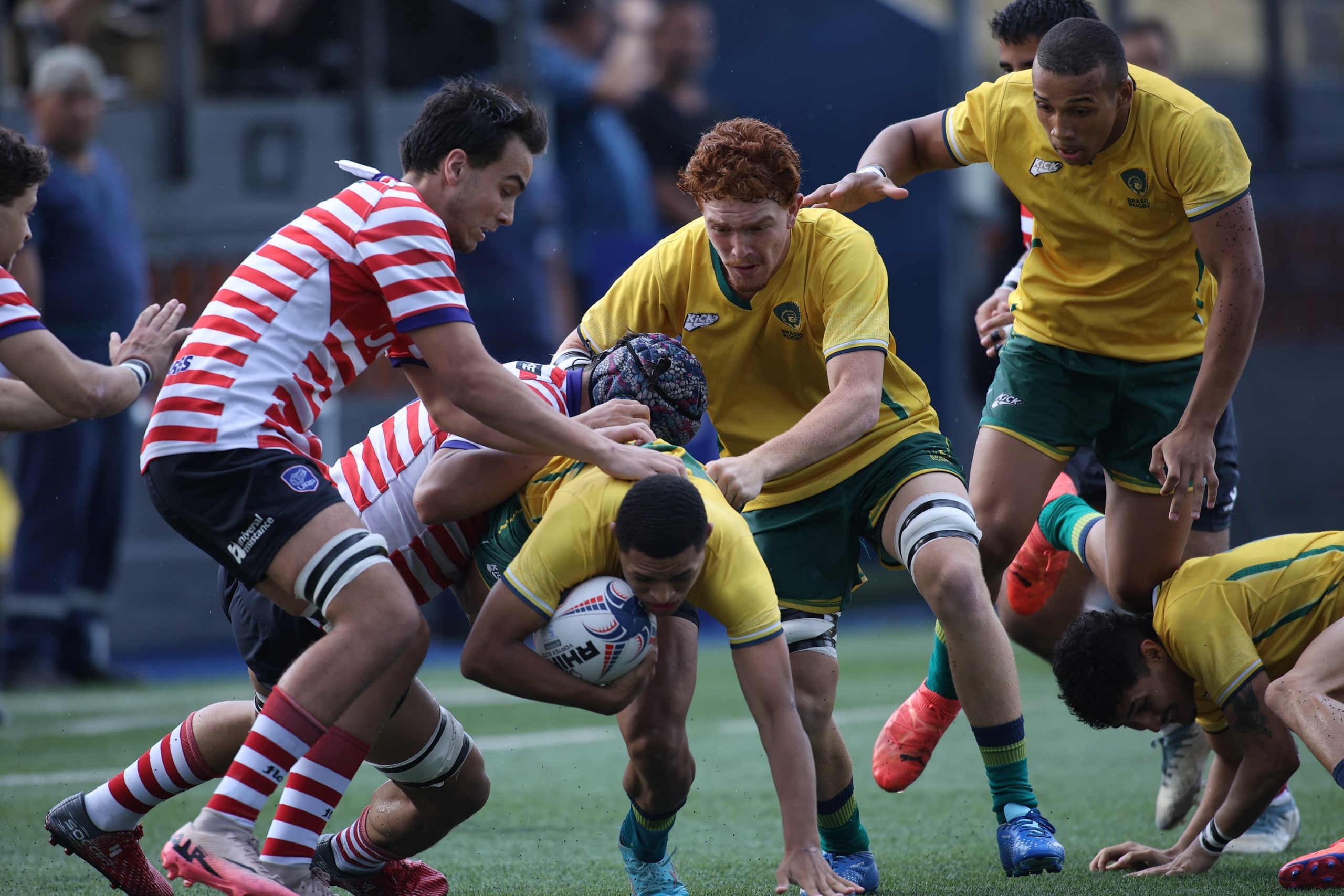 Brasil bate Paraguai e garante o bronze do Sul-Americano sub 19 de Rugby XV