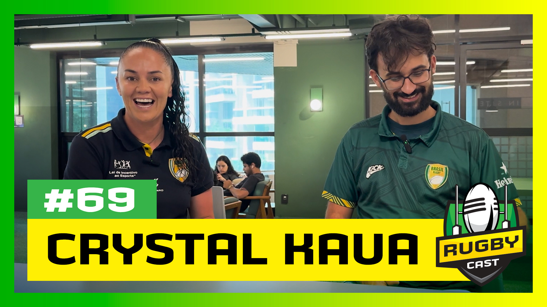 RugbyCast nº 69 com Crystal Kaua, nova treinadora das Yaras no Rugby Sevens