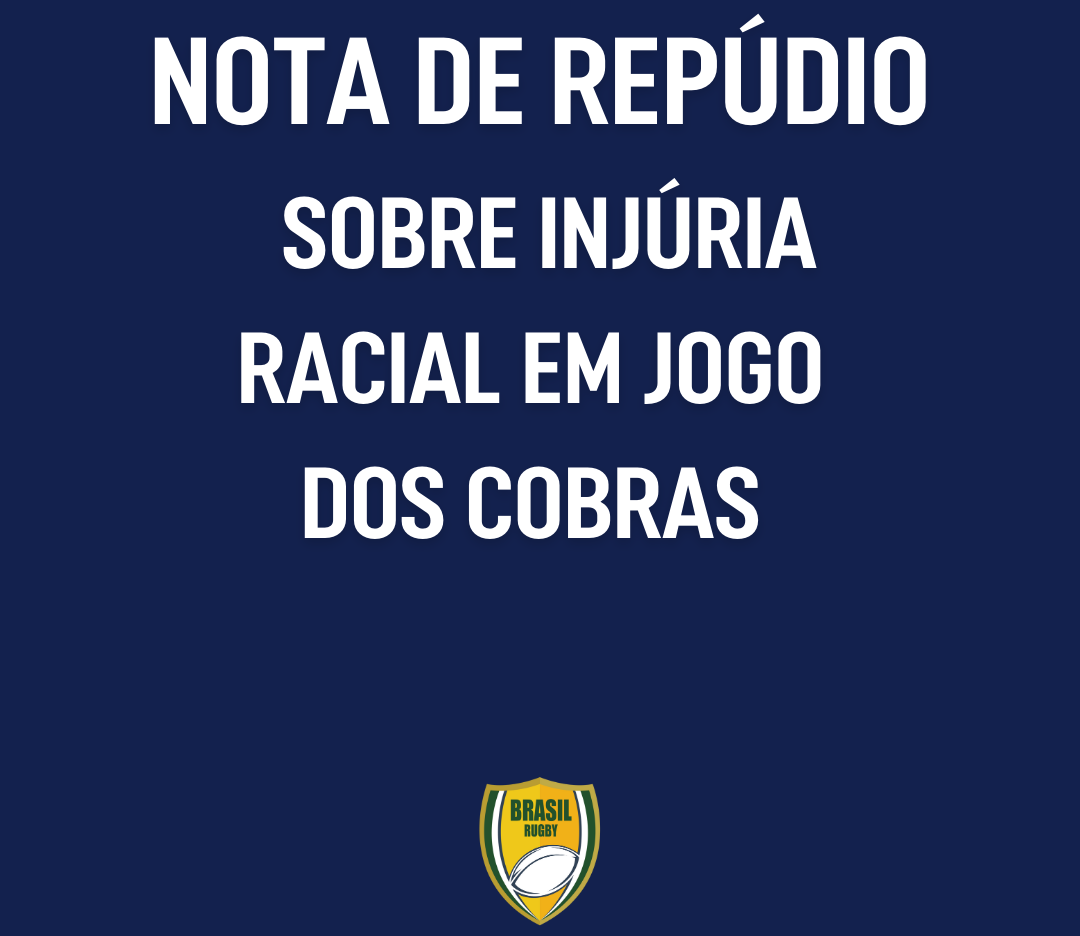 Nota de repúdio sobre injúria racial em jogo dos Cobras