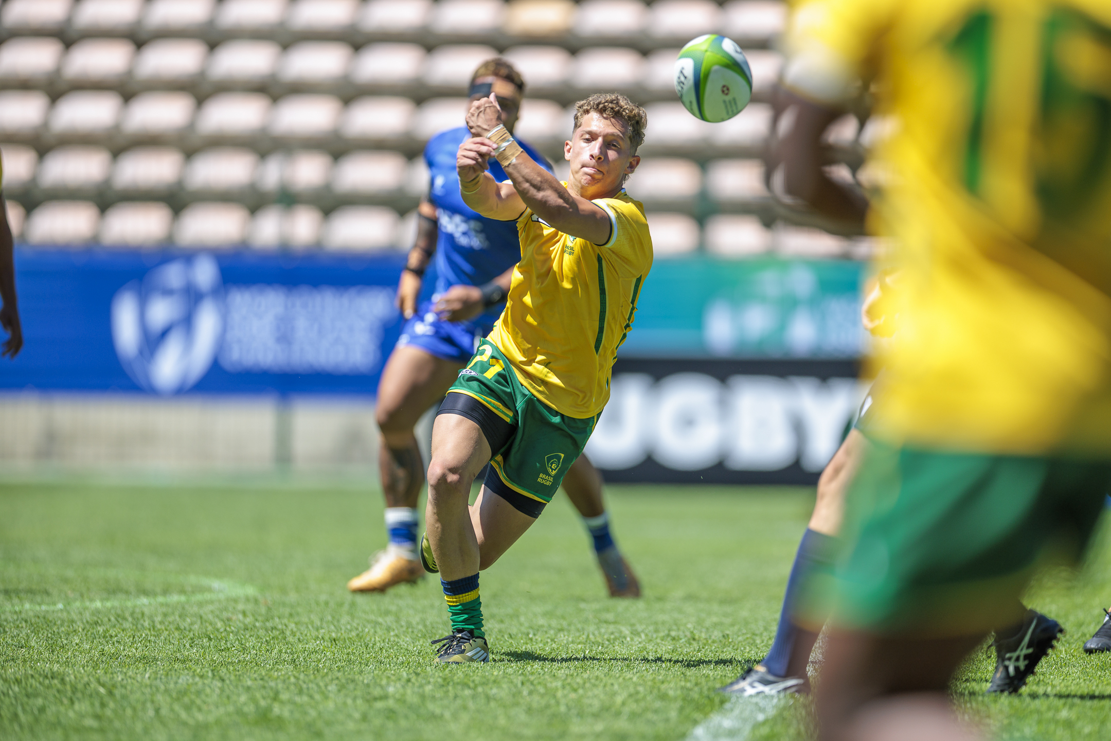 Brasil em campo nessa sexta no World Rugby Sevens Challenger masculino